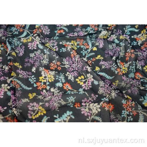 100% viscose 50D filamentgaren crêpe printstof